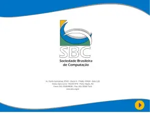 Mídia desenvolvida em Flash para Sociedade Brasileira de Computação