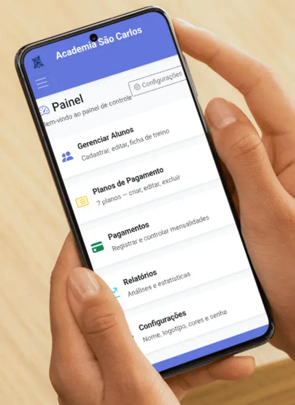 Customização do sistema